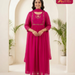 Hand work kurthi Top & Dupatta 01