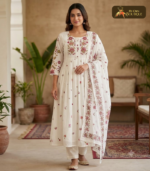 Soft Mulmul Cotton Top & Dupatta 01