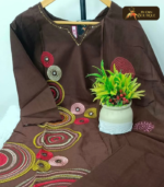 Pure dabhu cotton 3 piece set 03 - Image 3