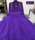 Hand work Umbrella Maxi with Dupatta 03 - Image 3