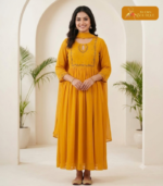 Hand work kurthi Top & Dupatta 04