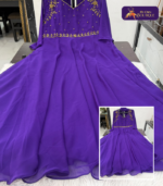 Hand work Umbrella Maxi with Dupatta 03 - Image 4