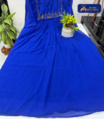 Georgette  With Lining Handwork Kurti 04 - Image 3