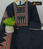 Pure dabhu cotton 3 piece set 04 - Image 2