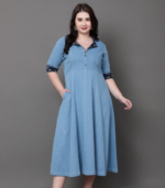 Botanic Denim Dress - Image 2
