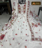 Soft Mulmul Cotton Top & Dupatta 01 - Image 4