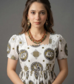 Kalamkari Print Gown - Image 3