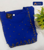 Georgette  With Lining Handwork Kurti 04 - Image 2