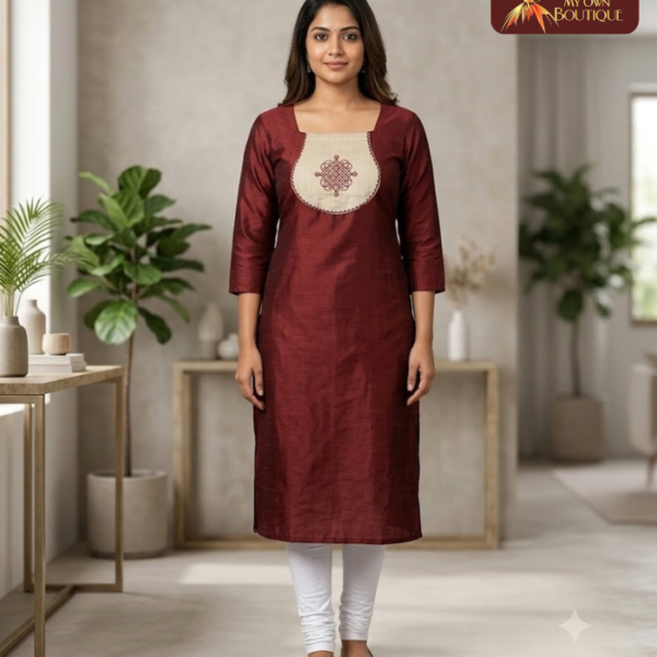 Straight cut top  With cotton lining 07