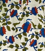 Kalamkari Print Sleeveless Kurti, Shirt Collar Kurta Dress - Image 3