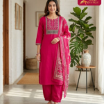 Pure dabhu cotton 3 piece set 05