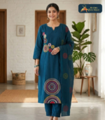 Pure dabhu cotton 3 piece set 02