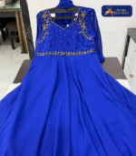 Hand work Umbrella Maxi with Dupatta 02 - Image 3