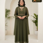 Hand work kurthi Top & Dupatta 03