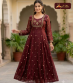 Handwork space silk Aline Kurti 01